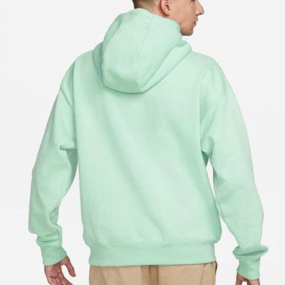Men’s Nike SB Trademark Origins Graphic Skate Pullover Hoodie Mint DR1038-379 L - Picture 2 of 9